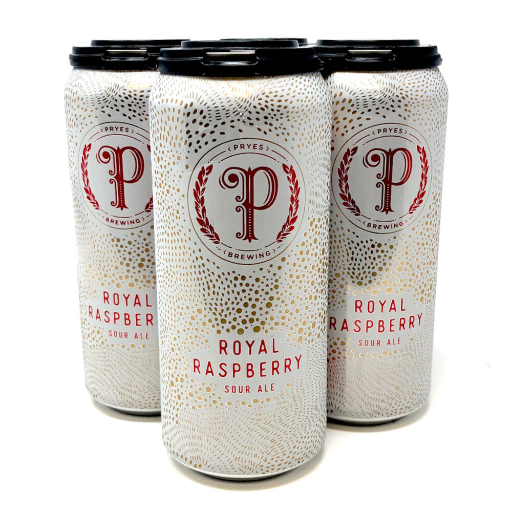 Pryes Royal Raspberry Sour Ale 4pk Can