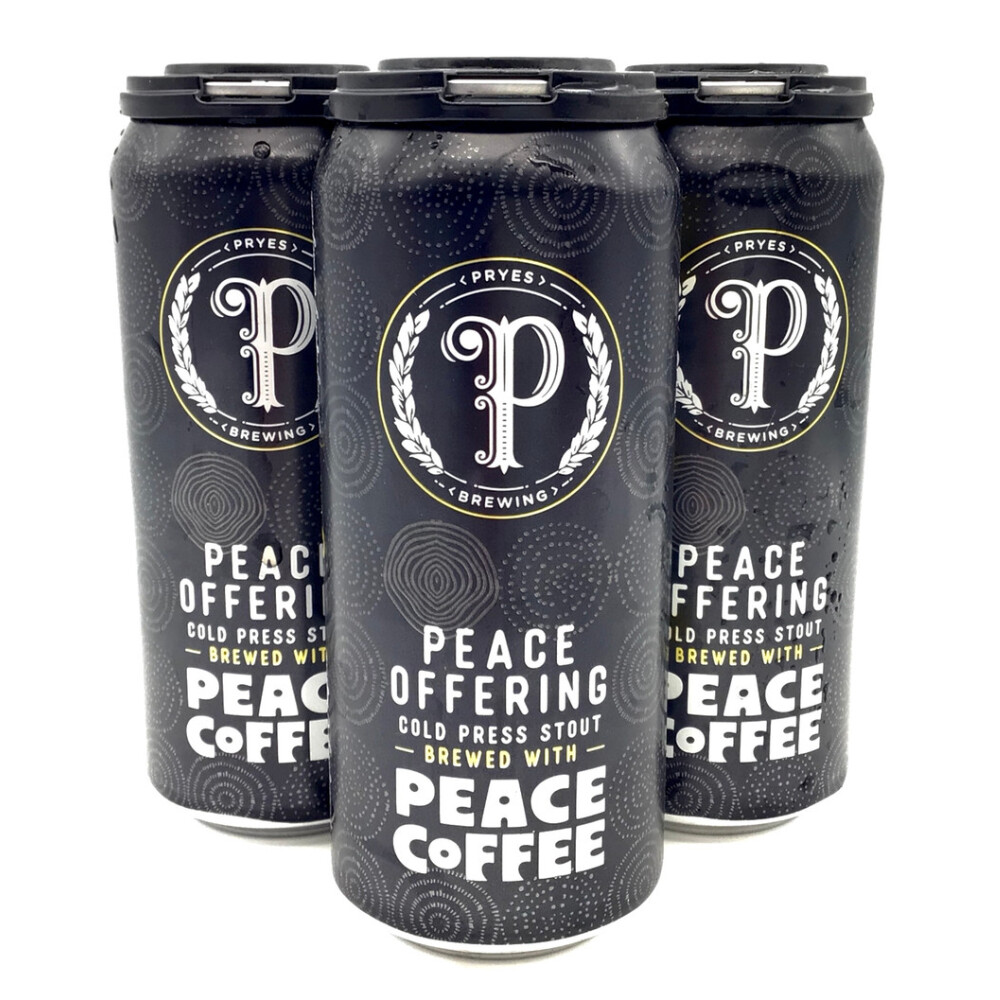 Pryes Peace Offering Cold Press Stout 4pk Can
