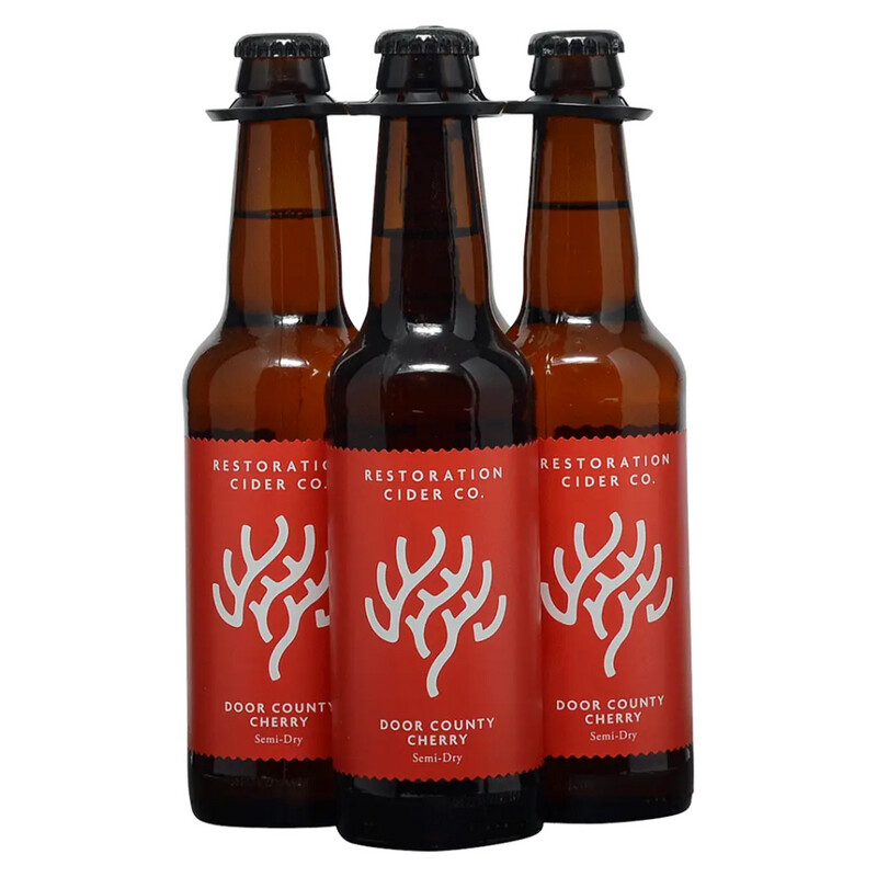 Restoration Cider Door County Cherry Cider 4pk