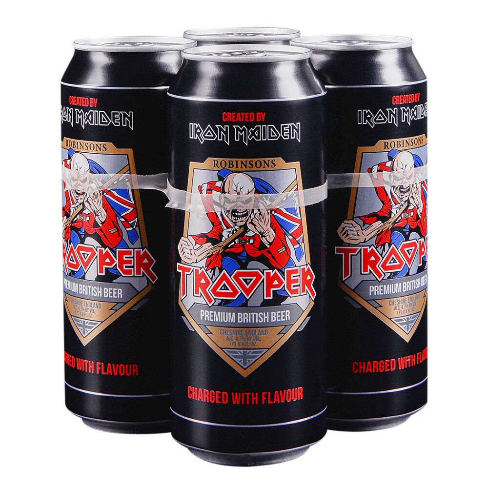 Robinson&#39;s Trooper Ale 4pk Can