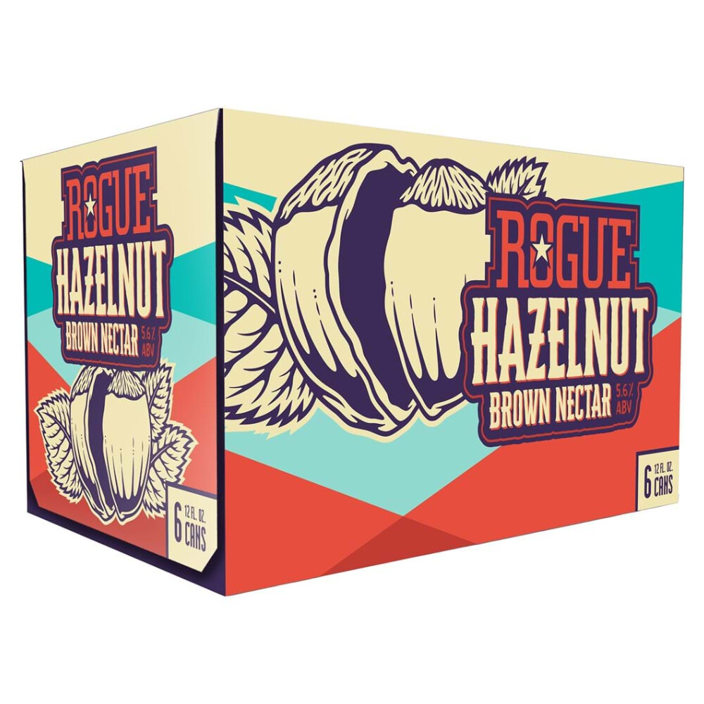 Rogue Hazelnut Brown Nectar 6pk Can