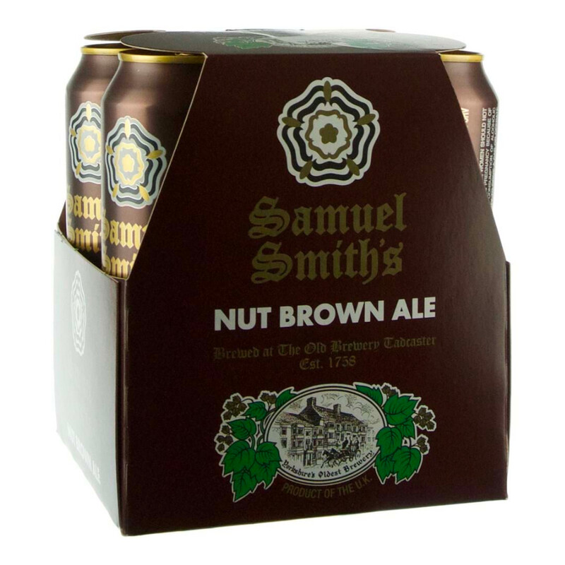 Sam Smith Nut Brown Ale 4pk Cans