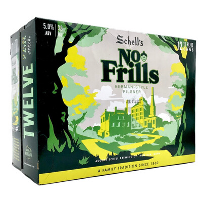 Schell&#39;s No Frills Pils 12pk Cans