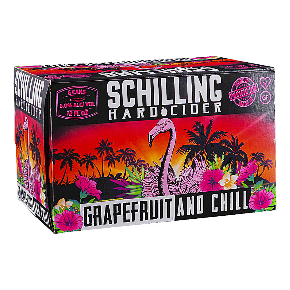 Schilling Grapefruit and Chill Hard Cider 6pk Can