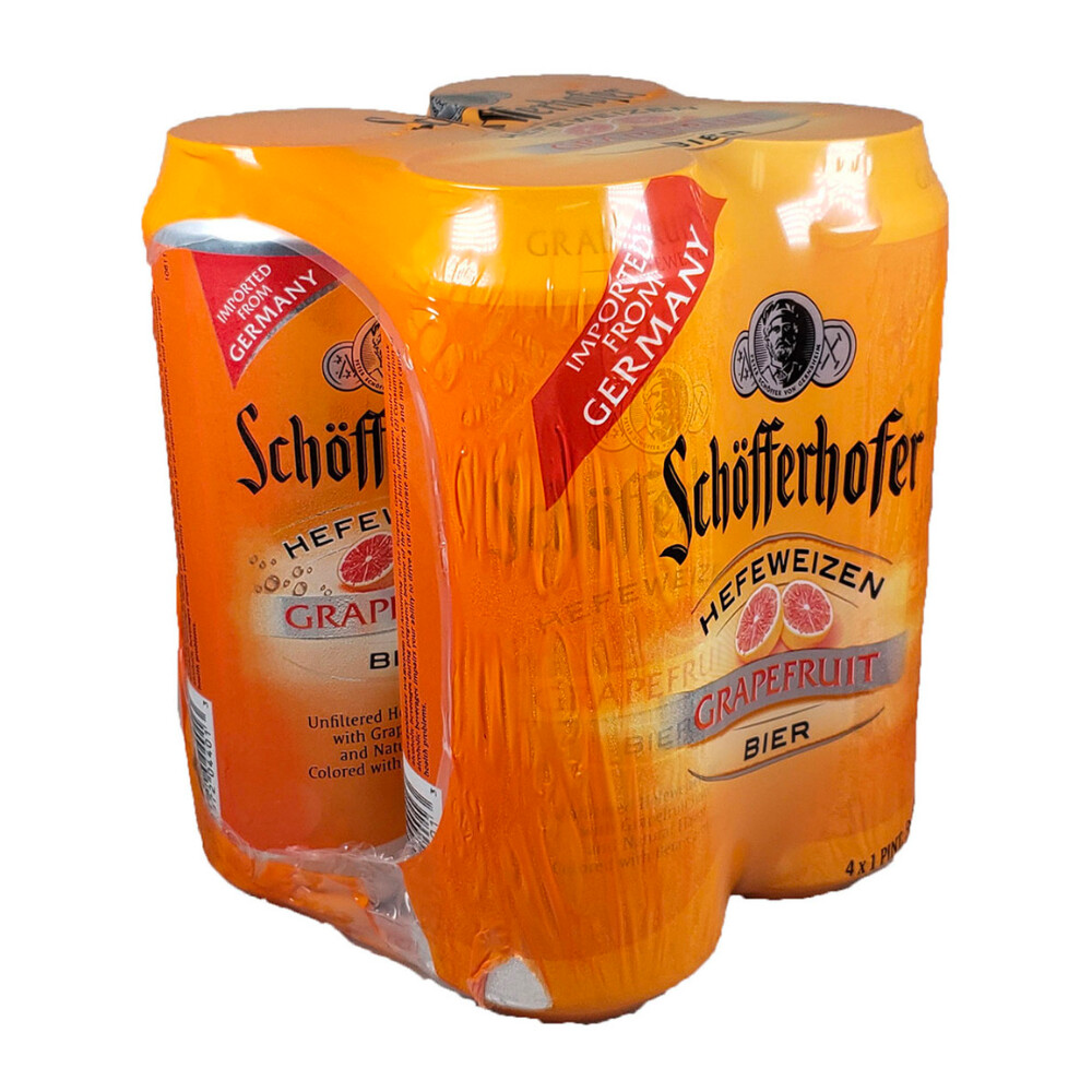 Schofferhofer Grapefruit Radler 4pk Cans