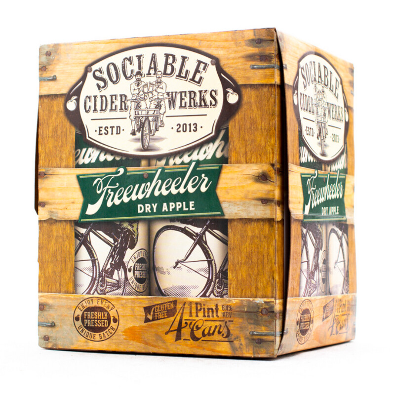 Sociable Freewheeler 4pk Can