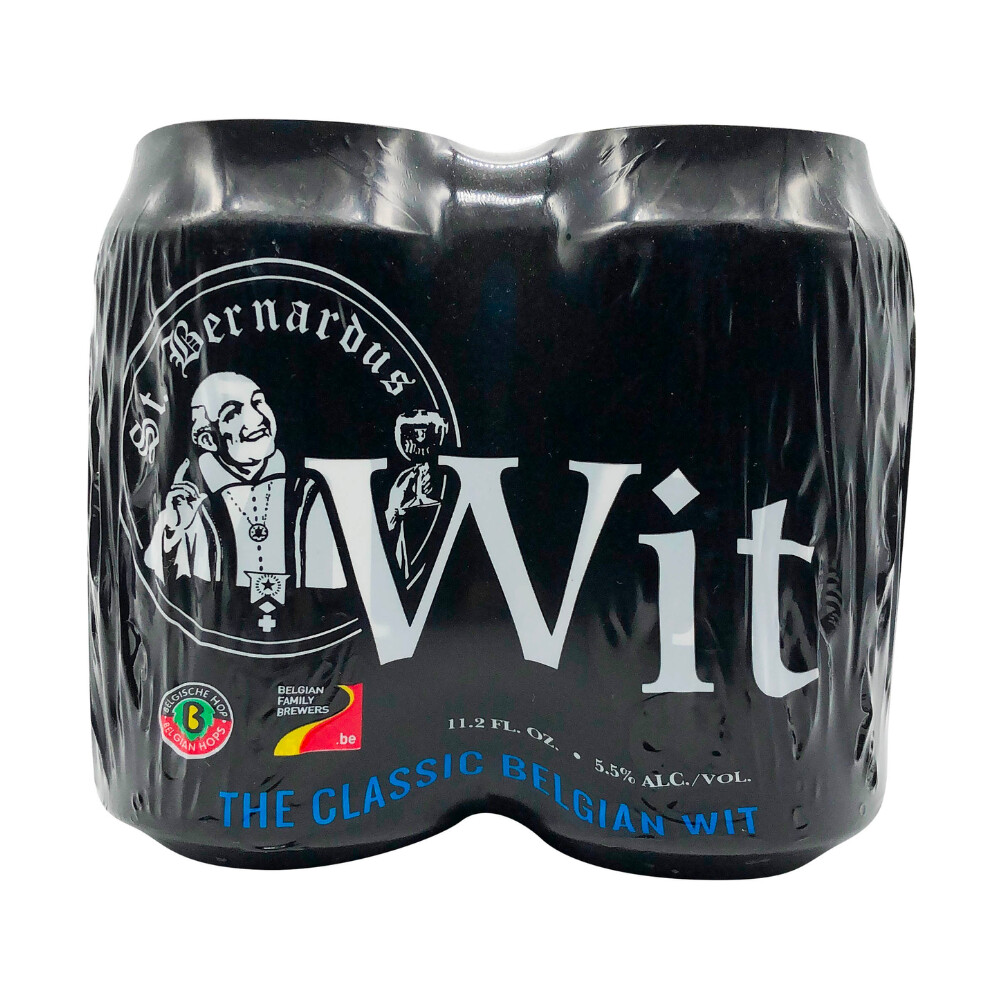 St Bernardus Wit 4pk Can