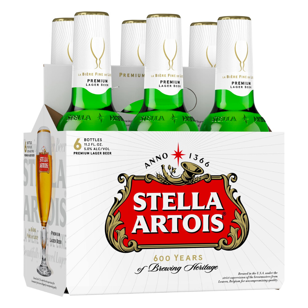 Stella Artois 6pk Bottle