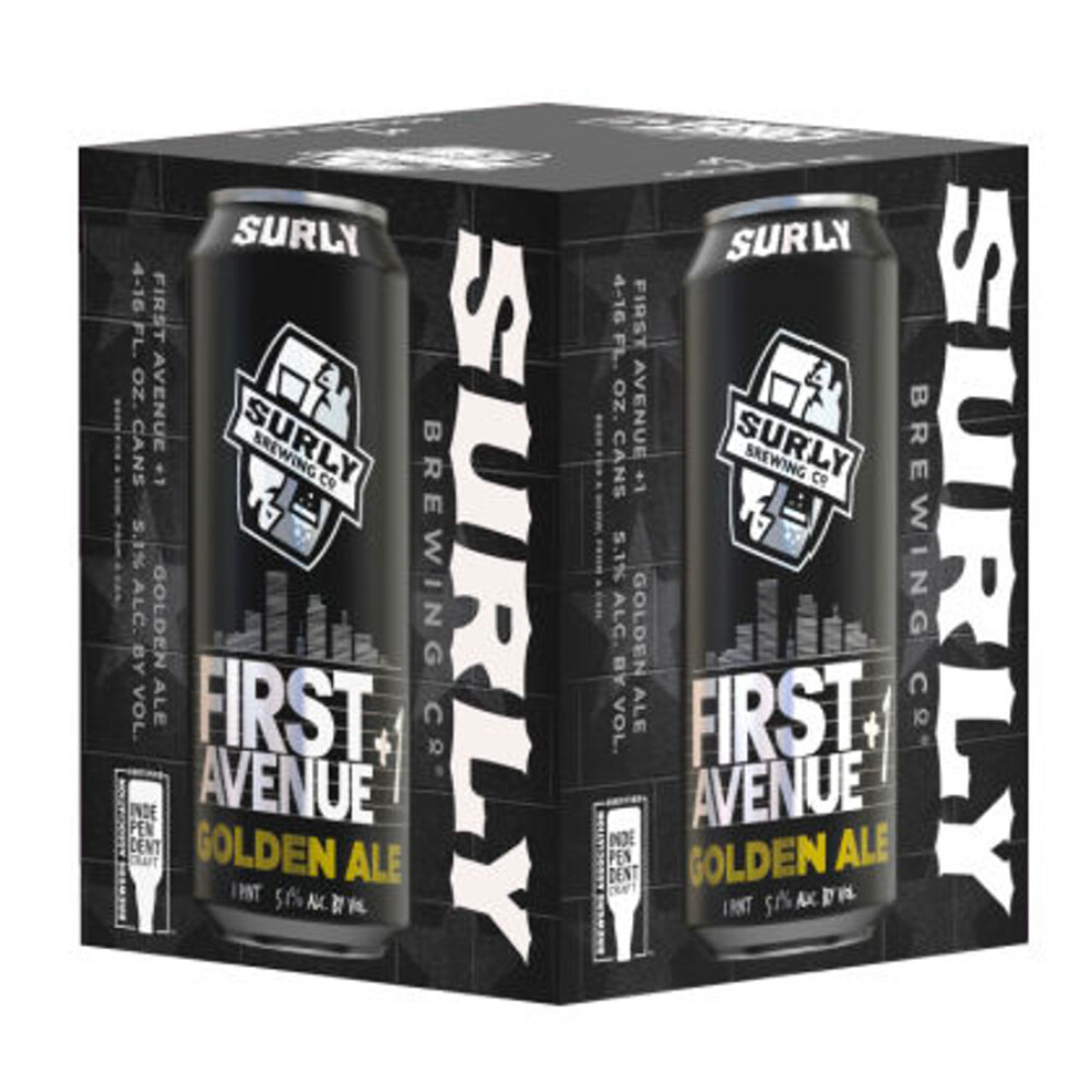 Surly First Ave +1 Golden Ale 4pk Cans
