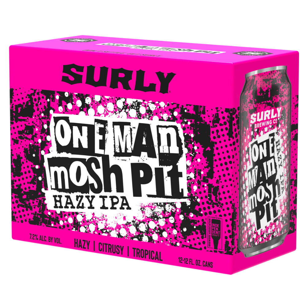 Surly One Man Mosh Pit Hazy IPA 12pk Can