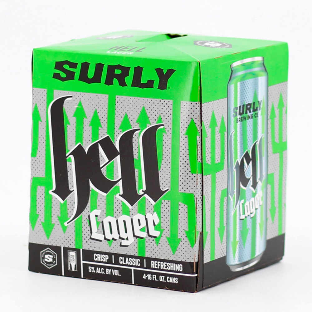 Surly Hell Lager 4pk Can