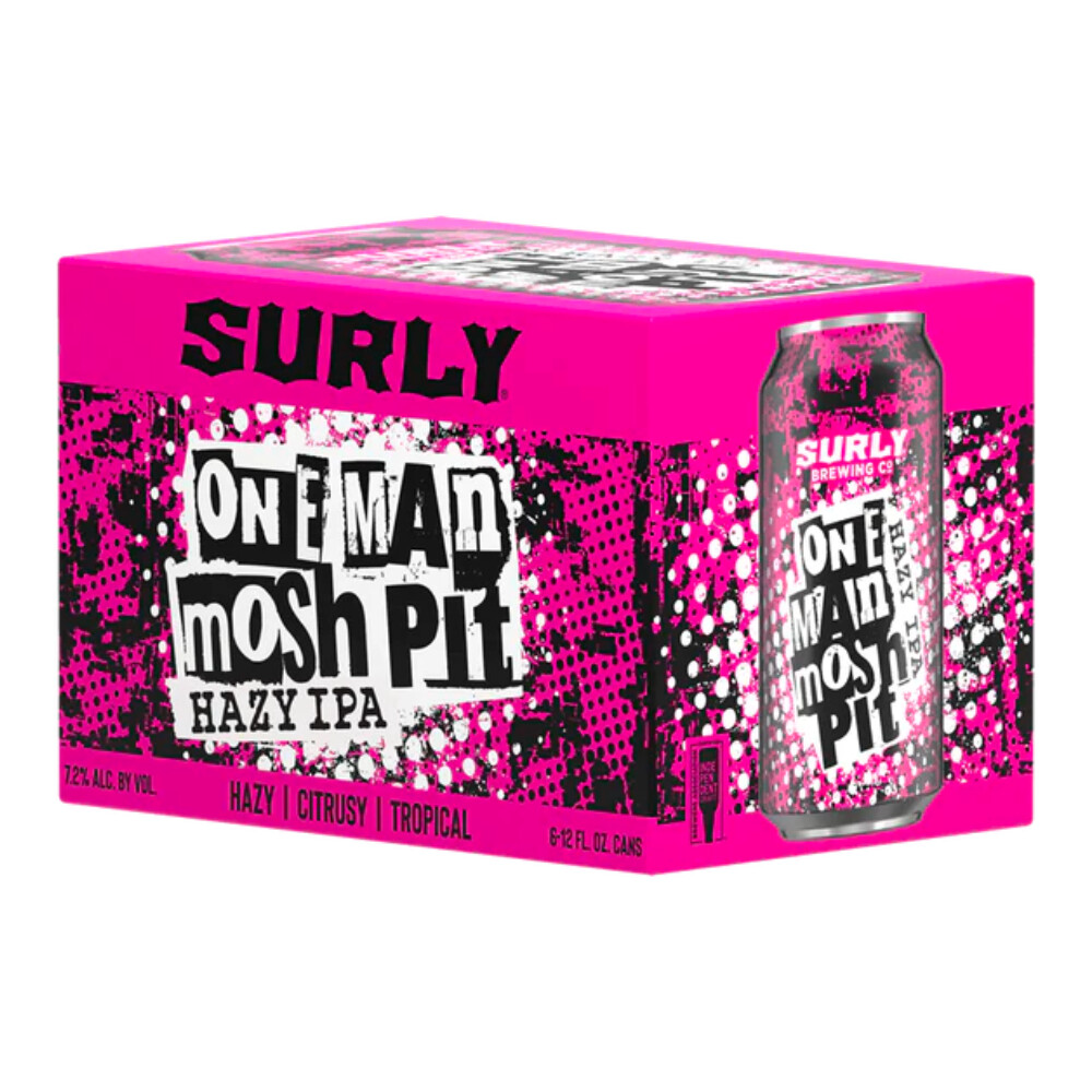 Surly One Man Mosh Pit Hazy IPA 6pk Can