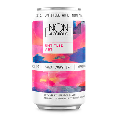 Untitled Art Non-Alcoholic West Coast IPA 6pk Can