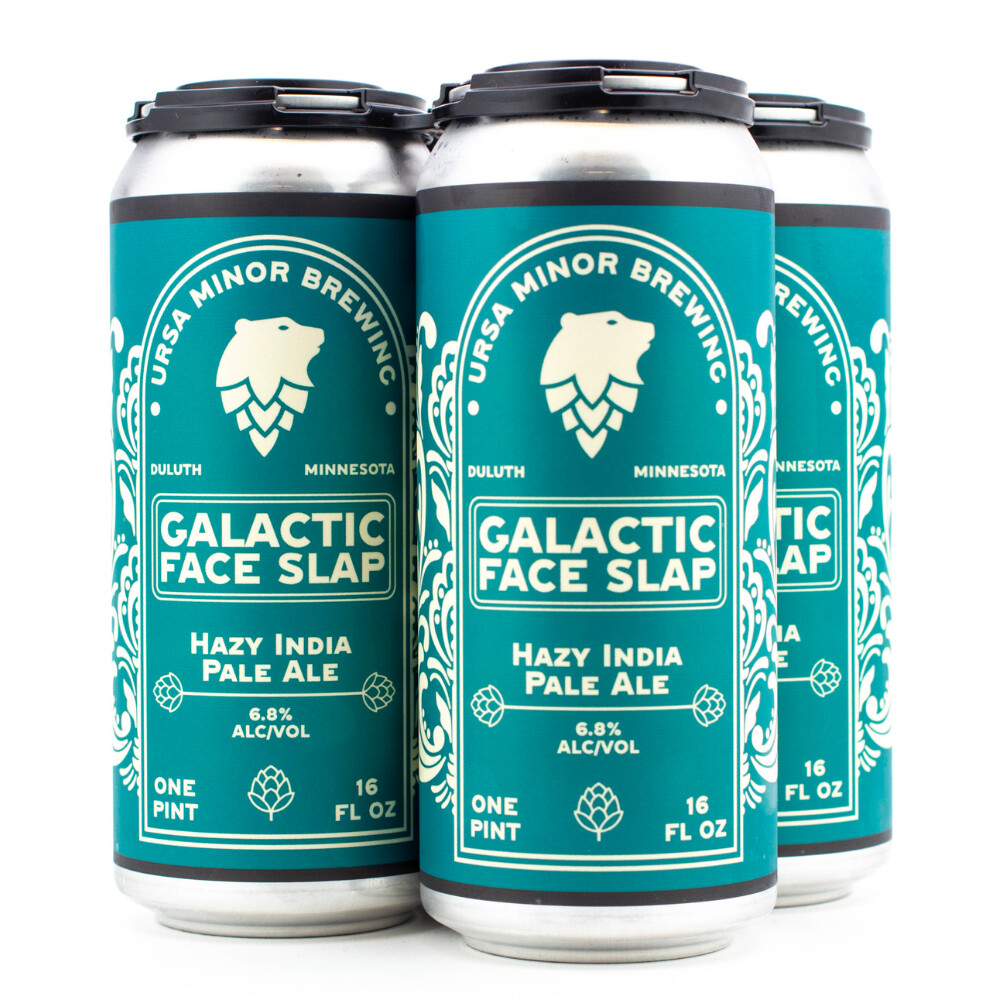 Ursa Minor Galactic Face Slap Hazy IPA 4pk Can