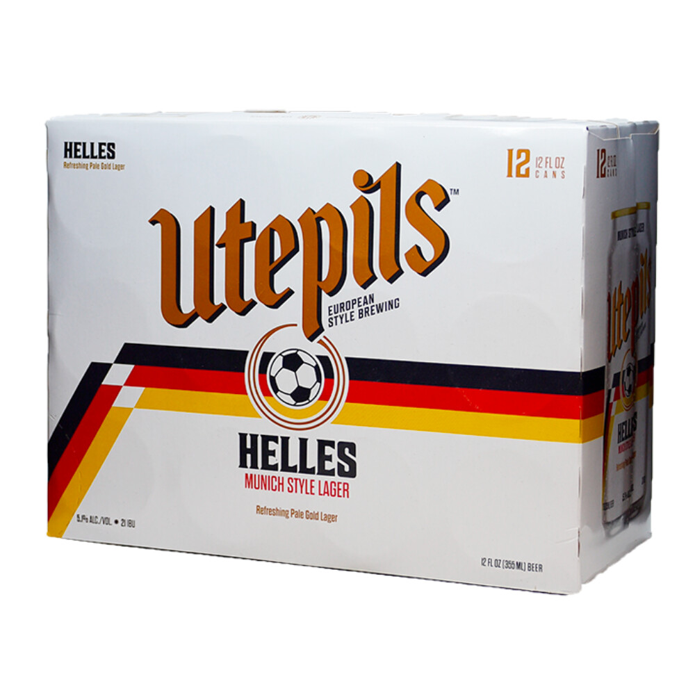 Utepils Helles Lager 12pk Cans
