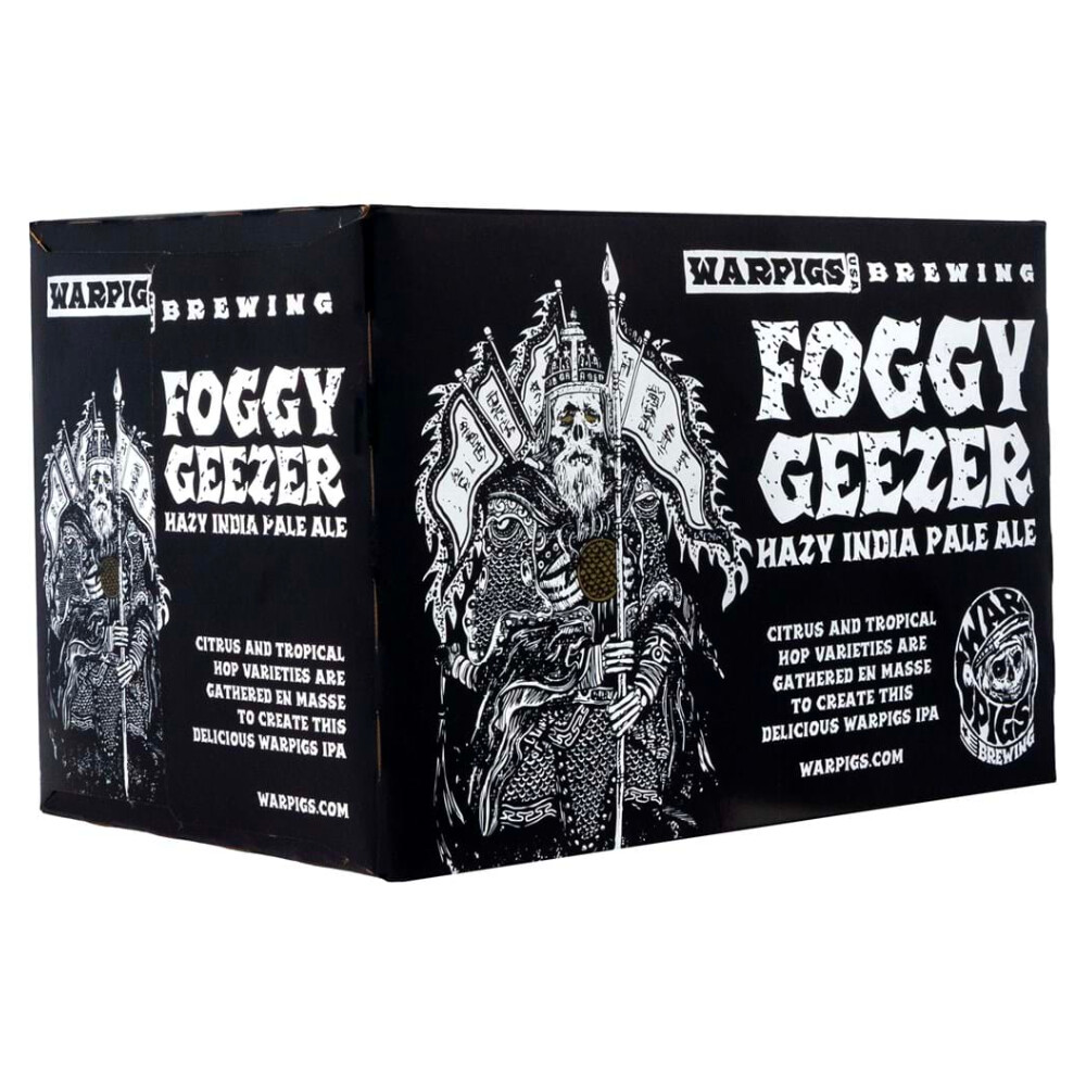 Warpigs Foggy Geezer IPA 6pk Can