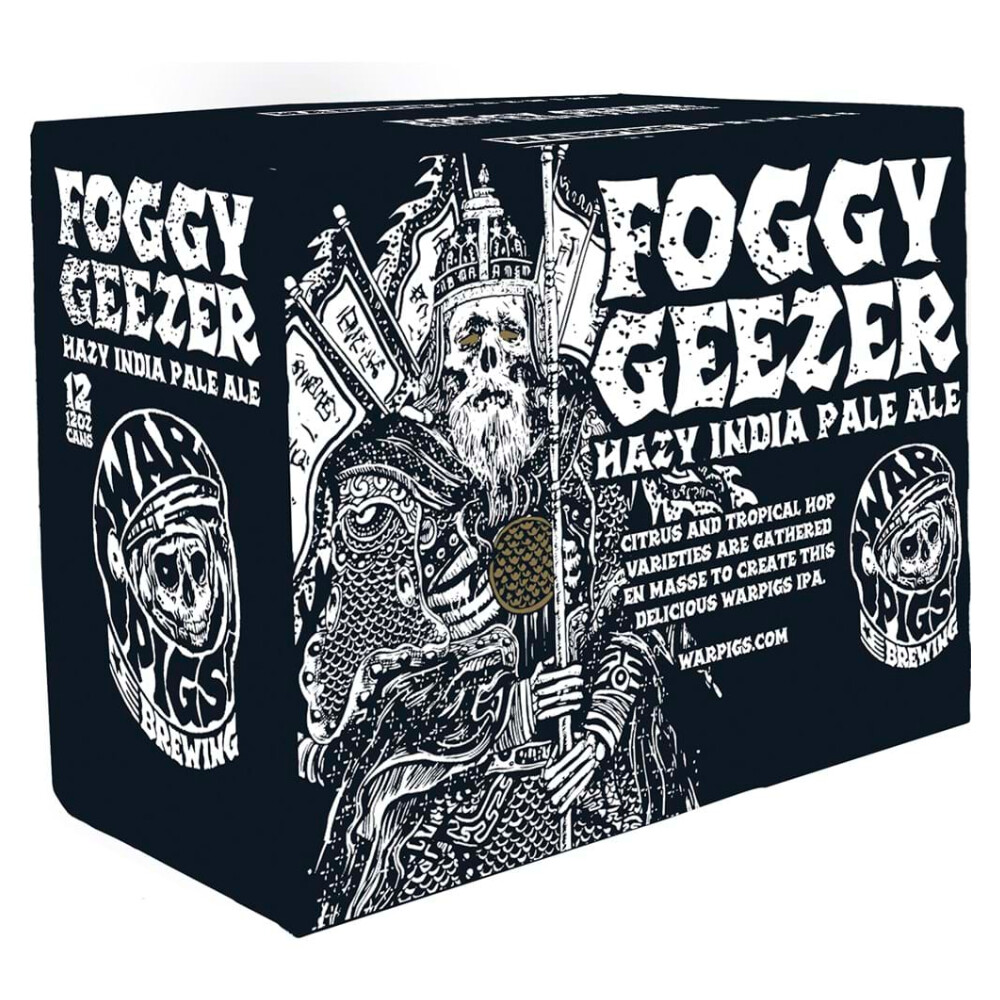 Warpigs Foggy Geezer IPA 12pk Can