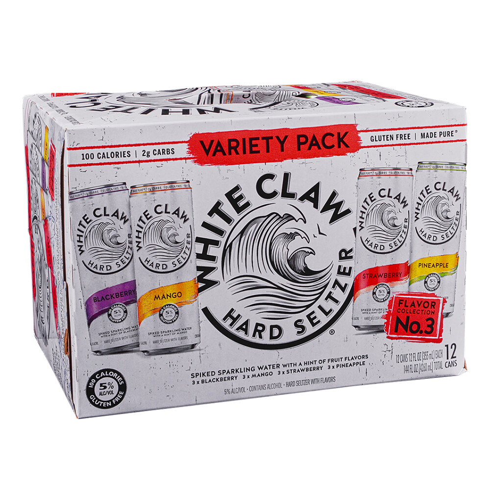 White Claw No. 3 Variety 12pk Can