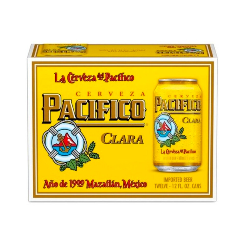 Pacifico Lager 12pk Can