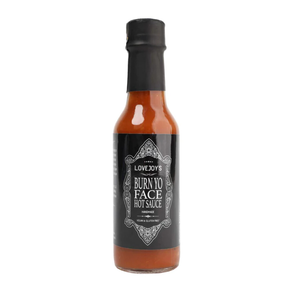 Lovejoy&#39;s Burn Yo Face Hot Sauce