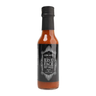 Lovejoy&#39;s Burn Yo Face Hot Sauce