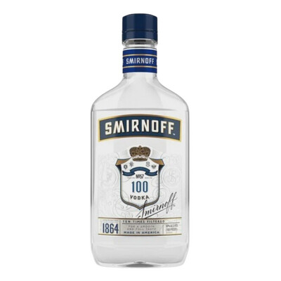 [375ML] Smirnoff 100 Proof Vodka