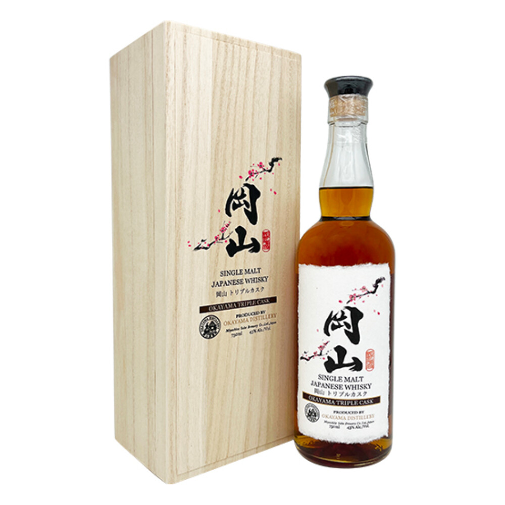 D] Okayama Triple Cask Single Malt Whisky - Store - France44