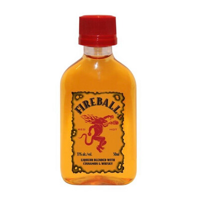 [50ML] Fireball Cinnamon Whiskey Liqueur