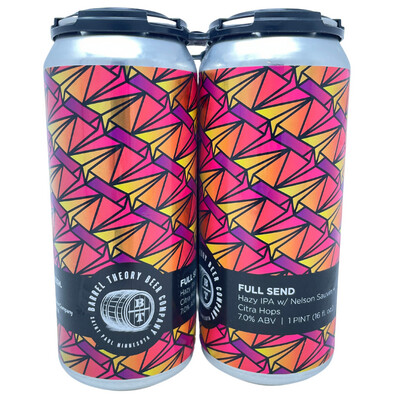 Barrel Theory Full Send Hazy IPA 4pk Can