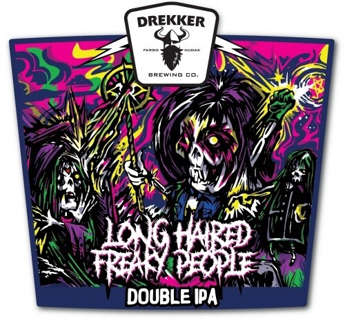 Drekker Long Haired Freaky People DIPA 4pk Can