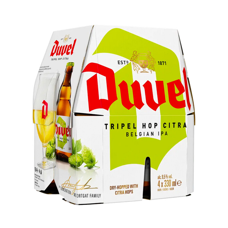 Duvel Ale Tripel Hop Citra 4pk