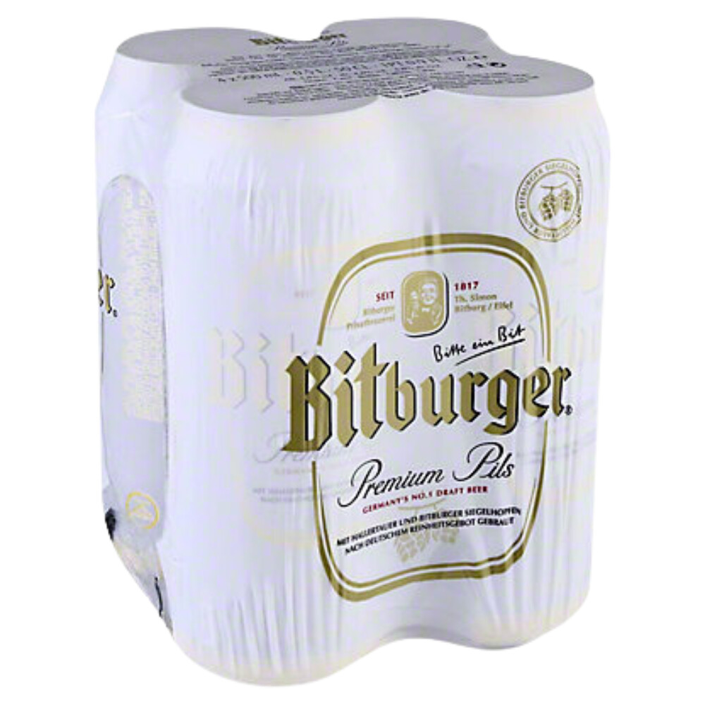 Bitburger Premium 4pk Cans