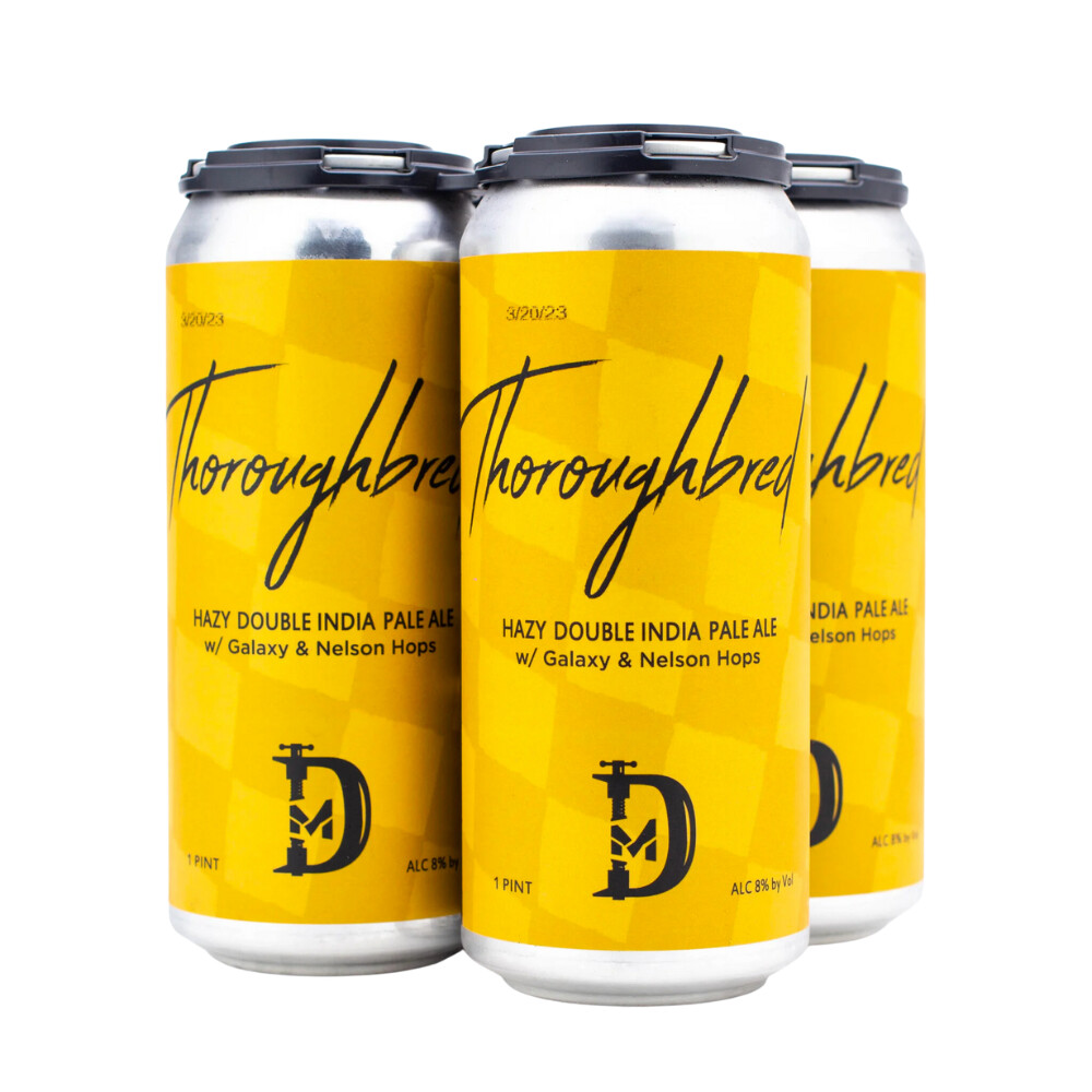 Drastic Measures Thoroughbred Hazy DIPA 4pk Cans