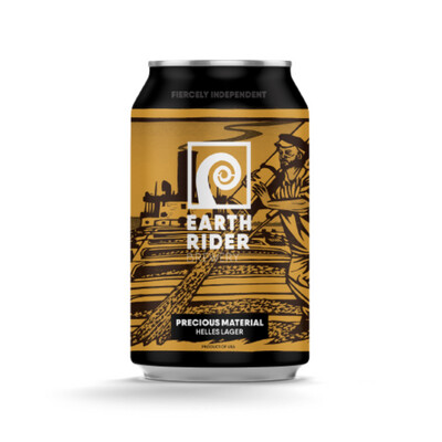Earth Rider Precious Material Helles Lager 6pk Can