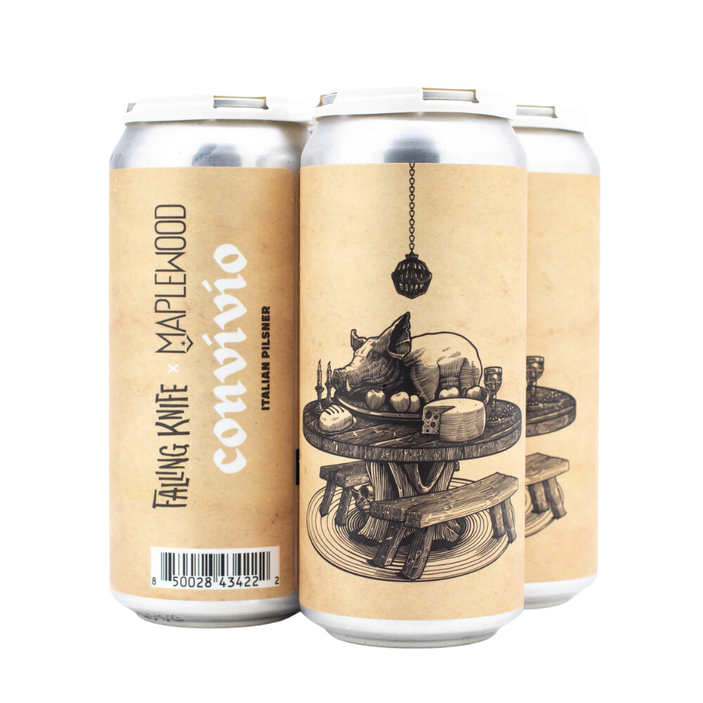 Falling Knife Convivio Italian Pilsner 4pk Can