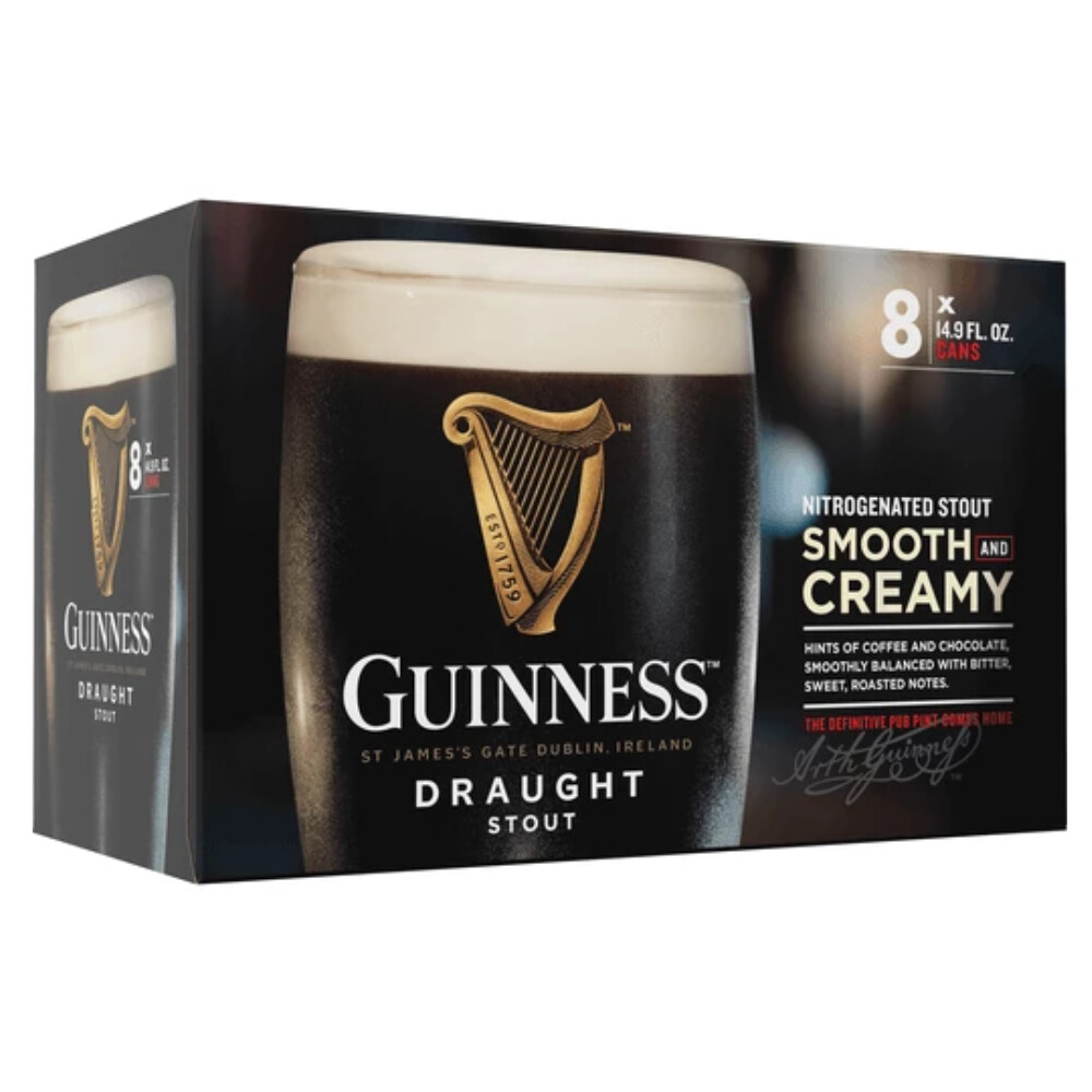 Guinness Draught 8pk Can