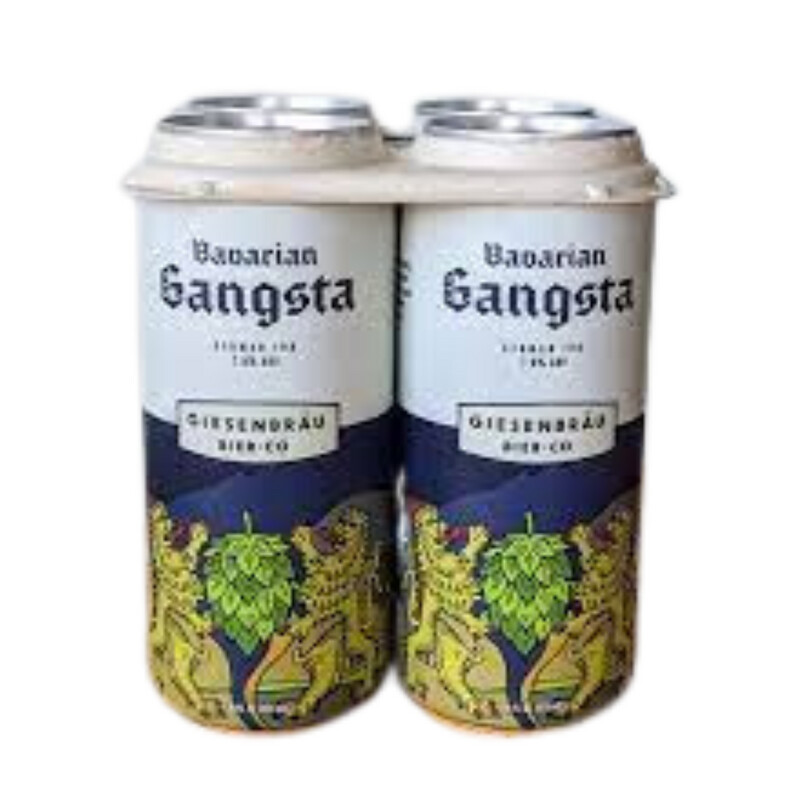 Giesenbrau Bavarian Gangsta German IPA 4pk Can