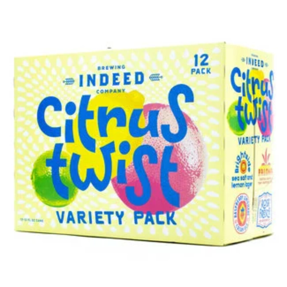 Indeed Citrus Twist Variety 12pk Can