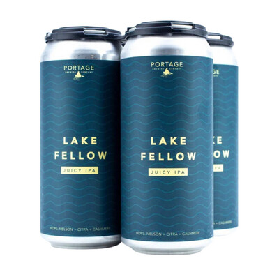Portage Lakefellow Juicy IPA 4pk Can