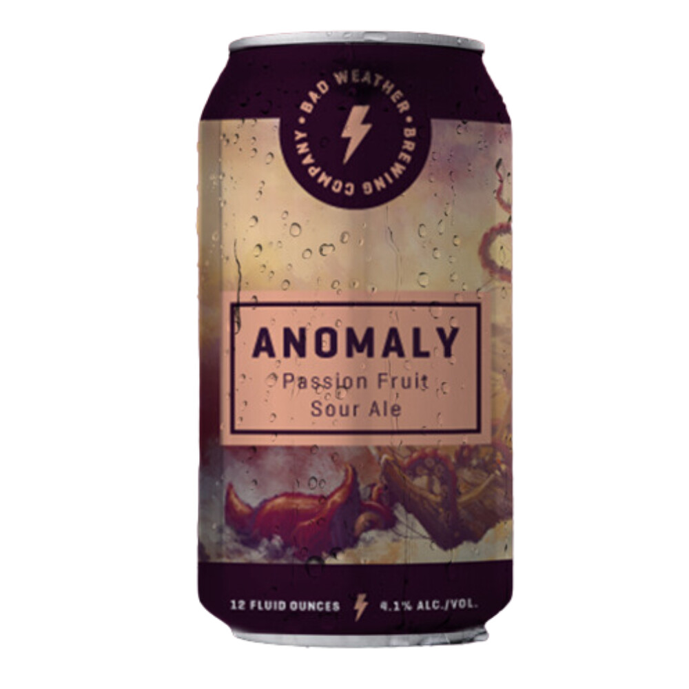 Bad Weather Anomaly Passion Fruit Sour Ale 4pk Can