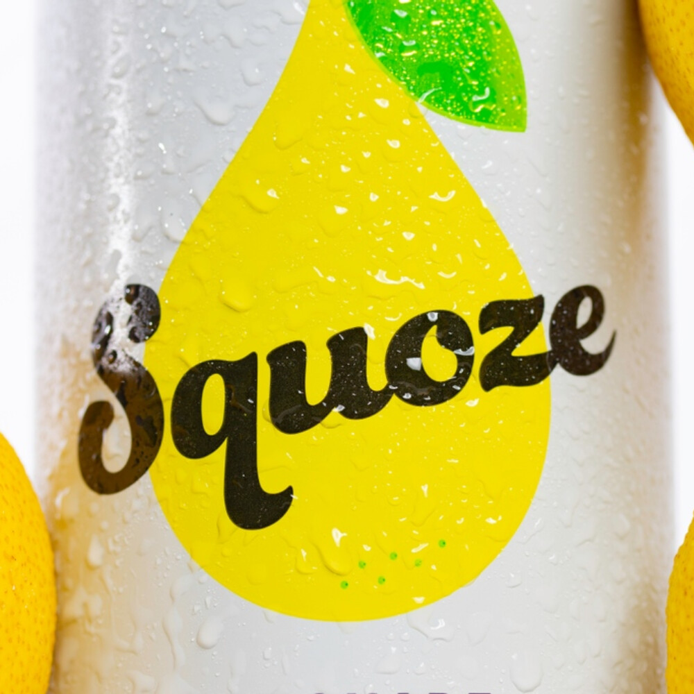Squoze Lemonade Hard Seltzer 4pk Can