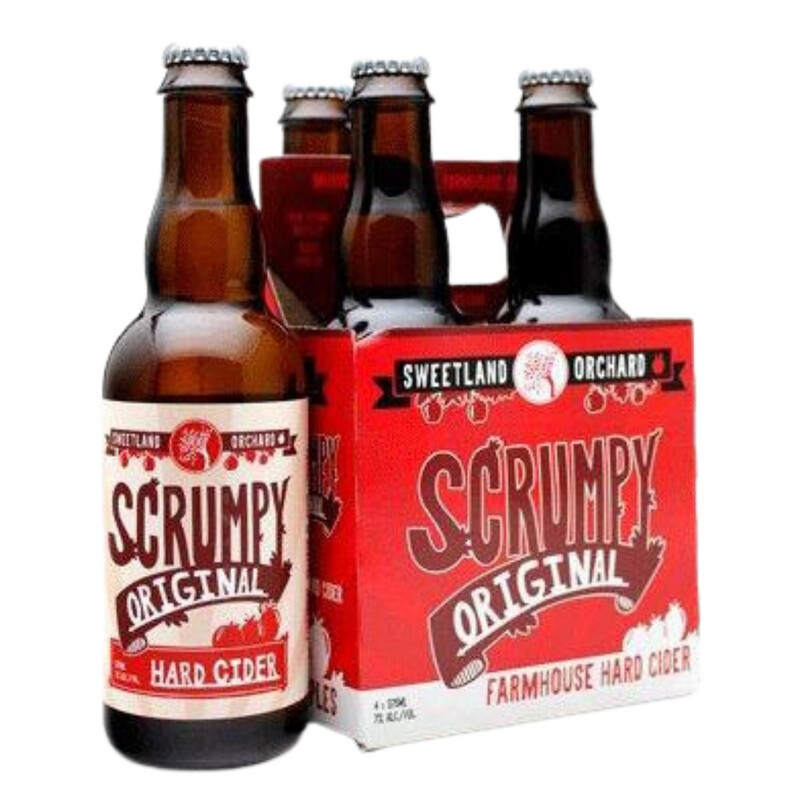 Sweetland Orchard Scrumpy Original Hard Cider 4pk