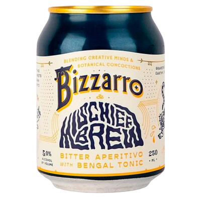 [D][250ML] Bizzarro &amp; Mischief Brew Tonic Cocktail Can