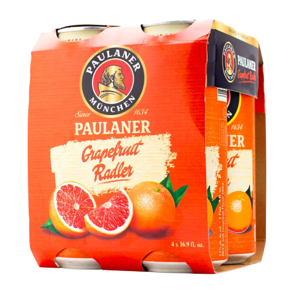 Paulaner Grapefruit Radler 4pk Cans