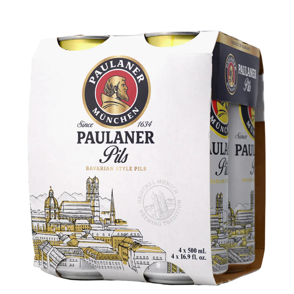 Paulaner Pils 4pk Cans