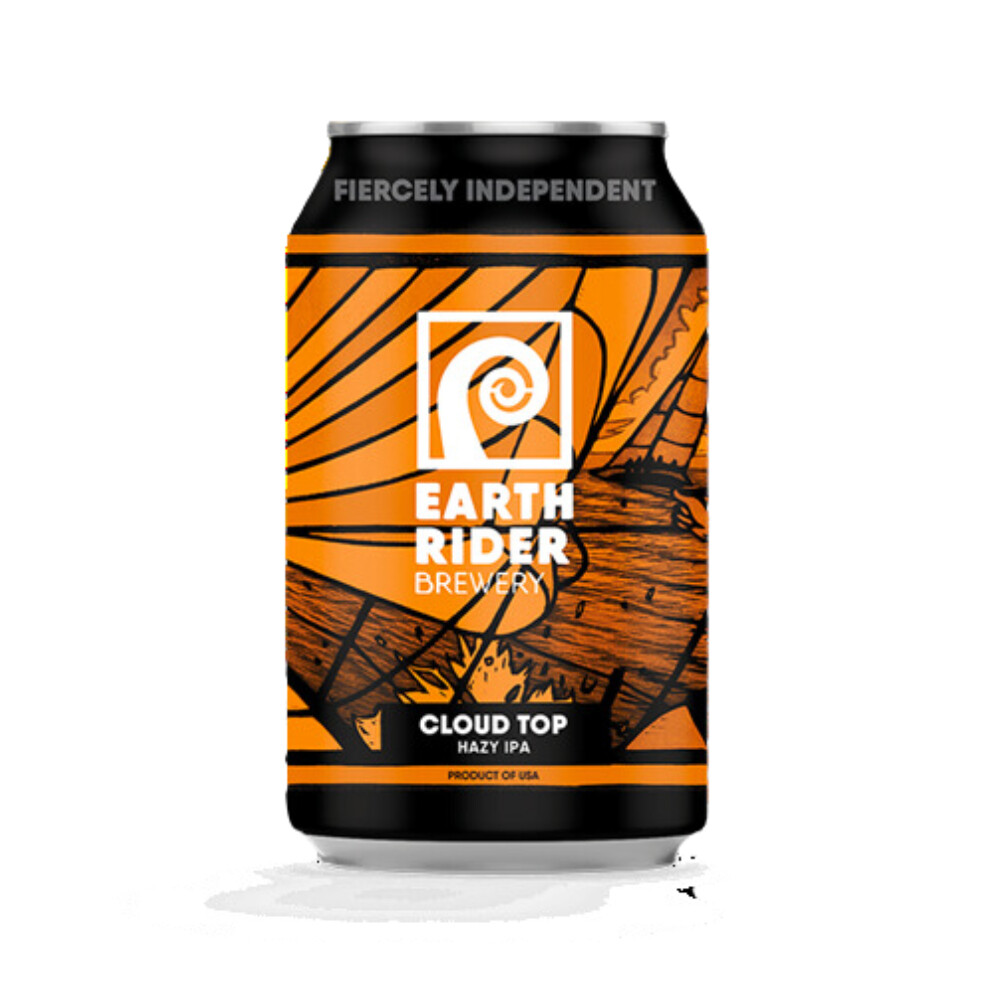 Earth Rider Cloud Top Hazy IPA 4pk Can