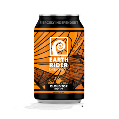 Earth Rider Cloud Top Hazy IPA 4pk Can