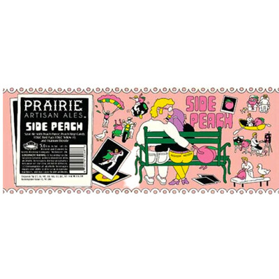Prairie Side Peach Sour 4pk Can