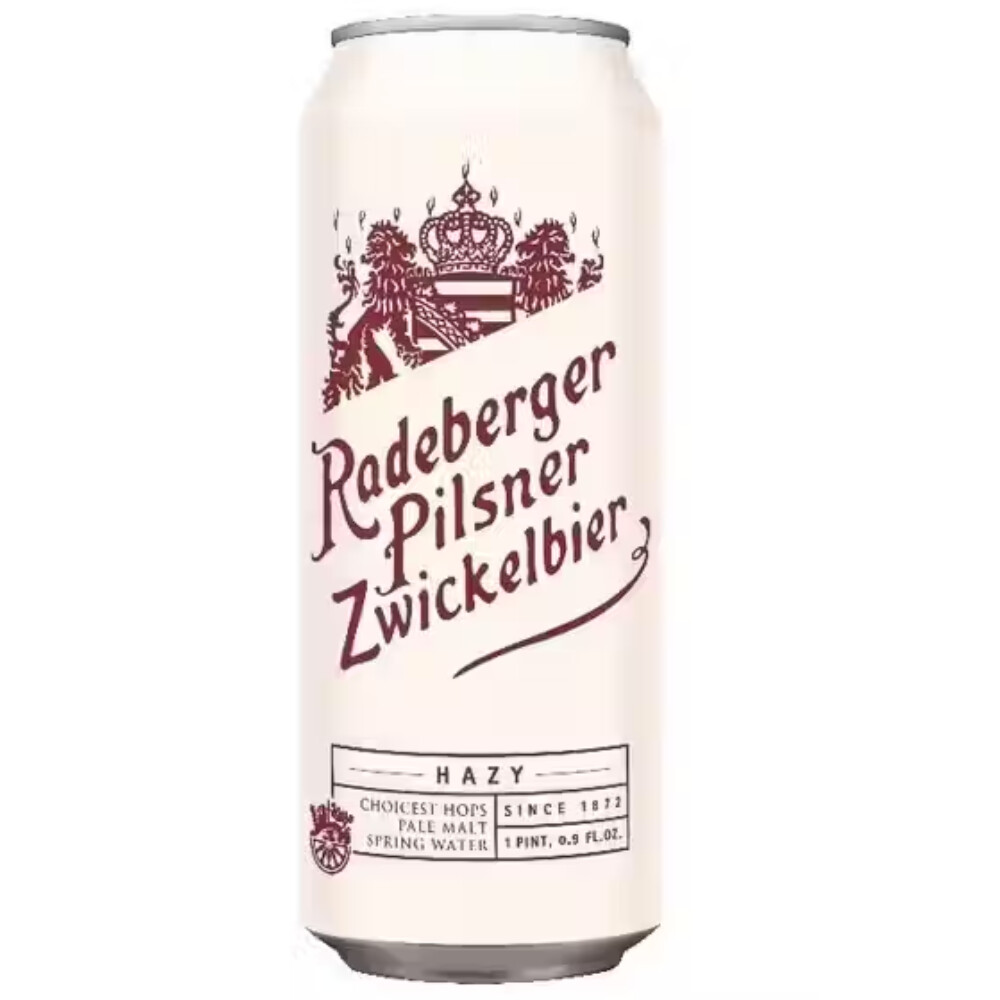 Radeberger Pilsner Zwickelbier 6pk Can