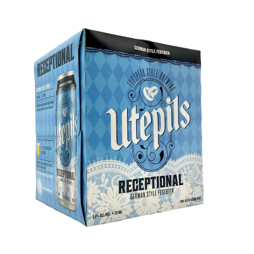Utepils Receptional Festbier 4pk Can